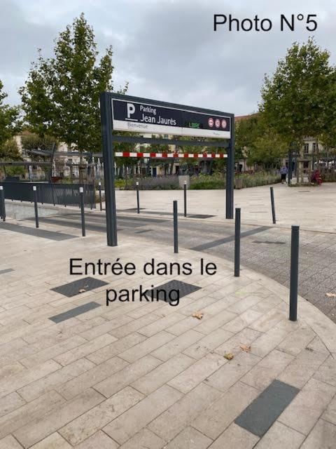 Joli Appartement Hypercentre T2, Classe Meuble De Tourisme 3 Avec Parking Gratuit Beziers Bagian luar foto